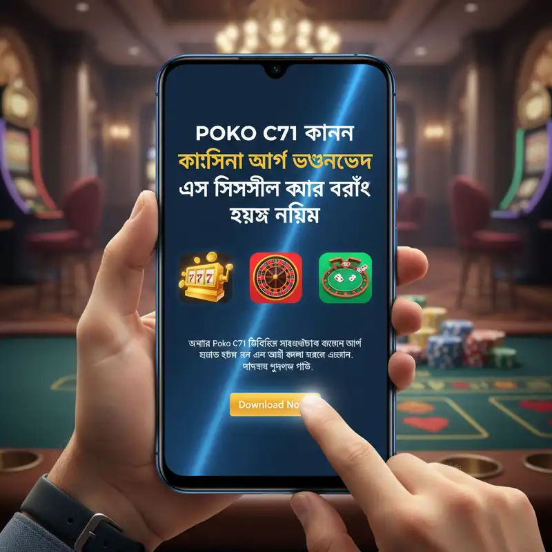 poko c71 ফোনে ক্যাসিনো অ্যাপ ইনস্টল করার গাইড