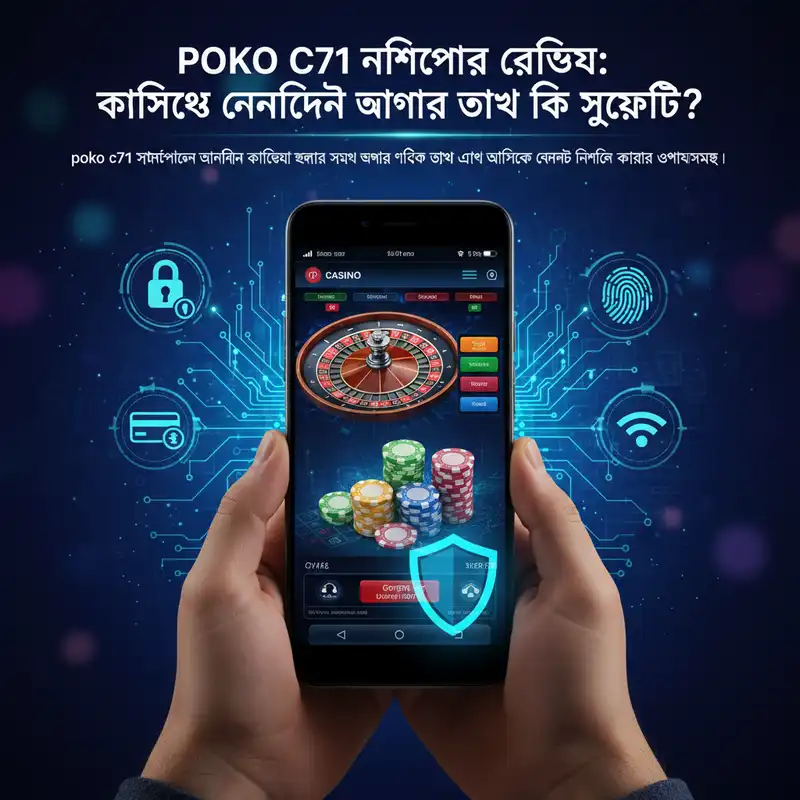 poko c71 স্মার্টফোন নিরাপত্তা ফিচার
