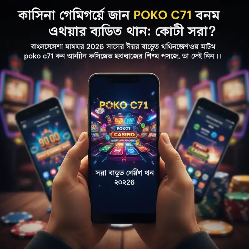 poko c71 বনাম অন্যান্য বাজেট স্মার্টফোন ক্যাসিনো গেমিংয়ের জন্য